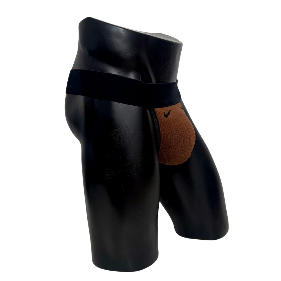 Nike Socks Nude Cacao Jockstrap/Thong