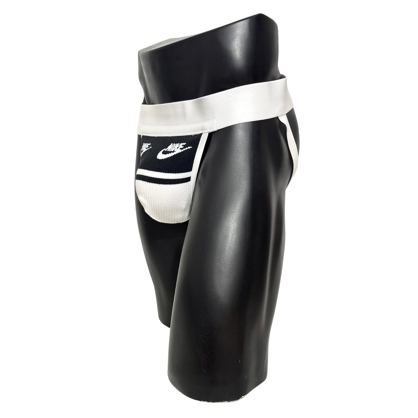 Nike Air Black/White Socks Jockstrap/Thong