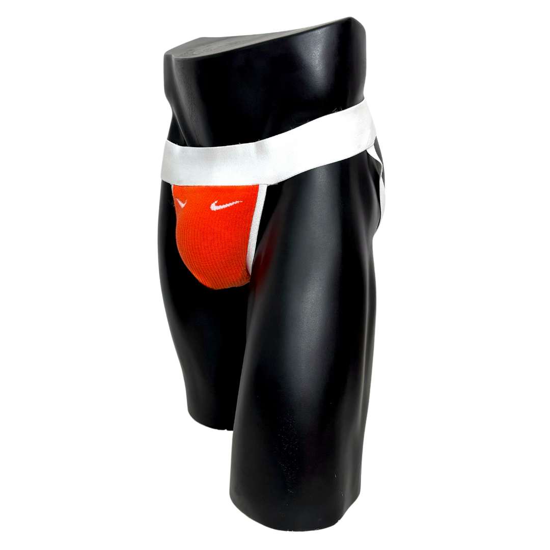 Nike Sport Socks Orange Jockstrap/Thong