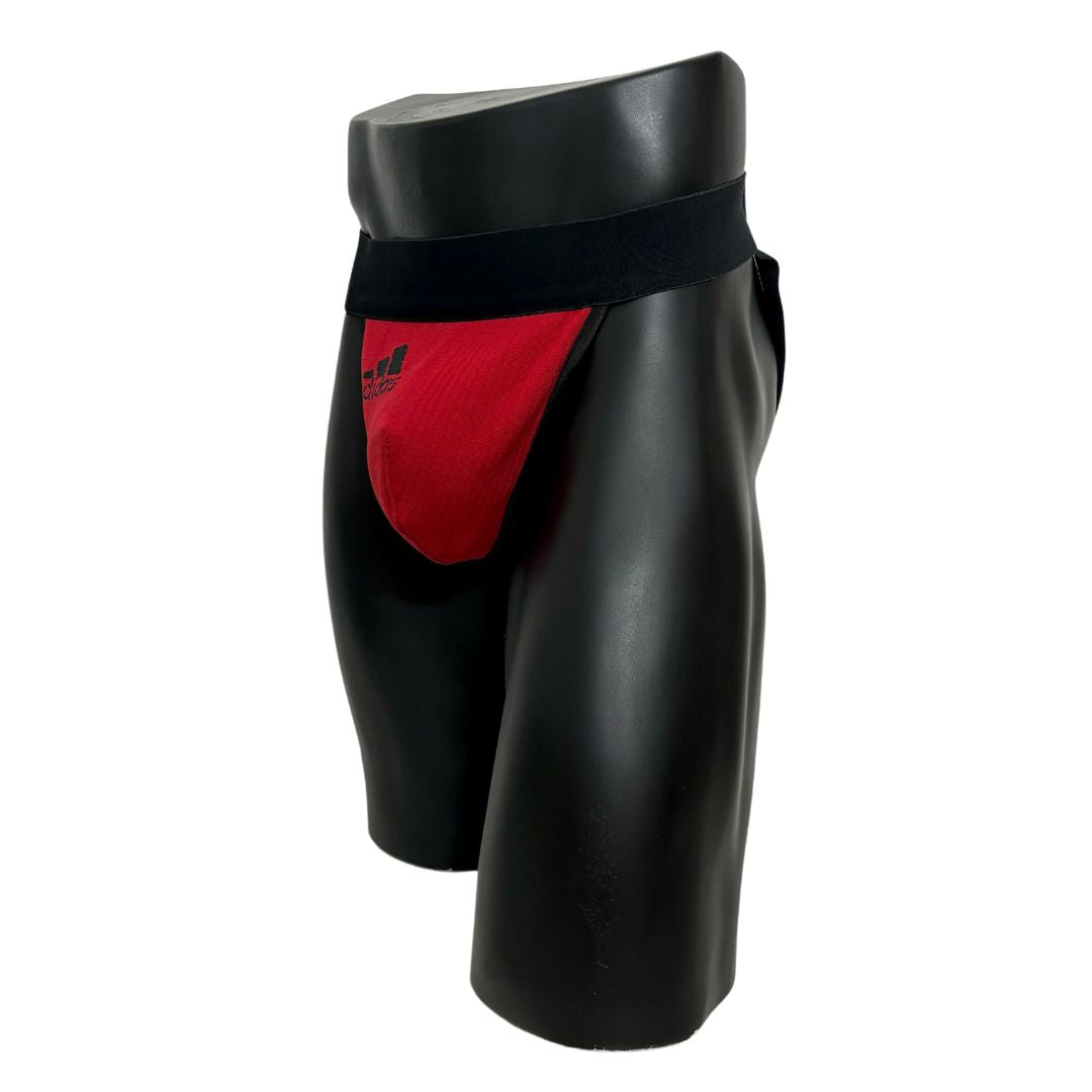 Adidas Sport Blood Red Socks Jockstrap/Thong