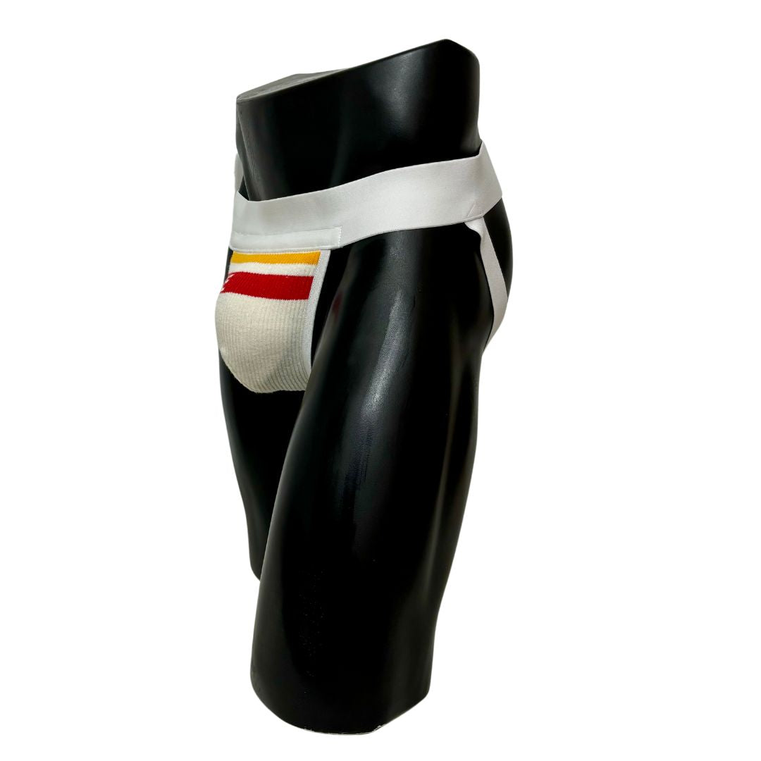 Nike Retro Orange/Red Logo Socks Jockstrap/Thong