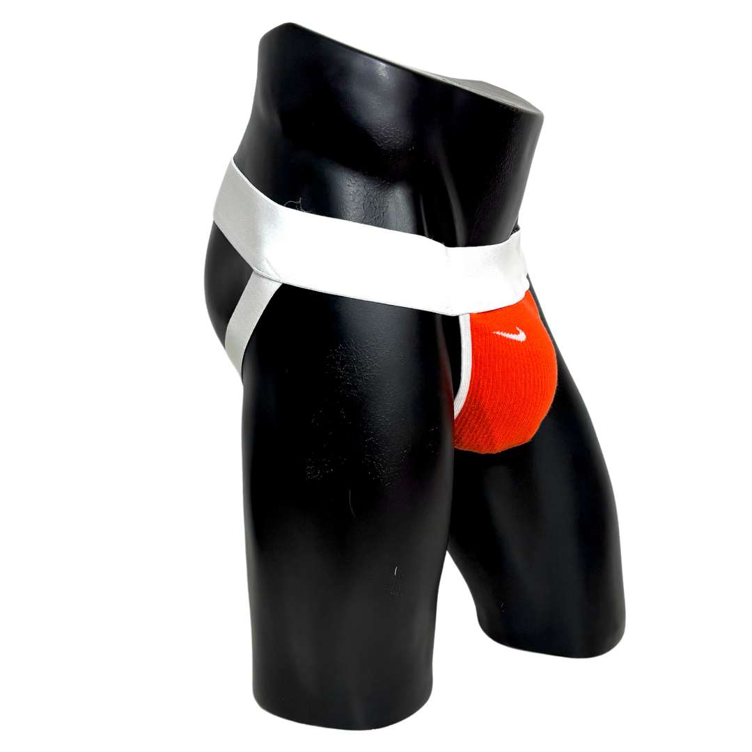 Nike Sport Socks Orange Jockstrap/Thong
