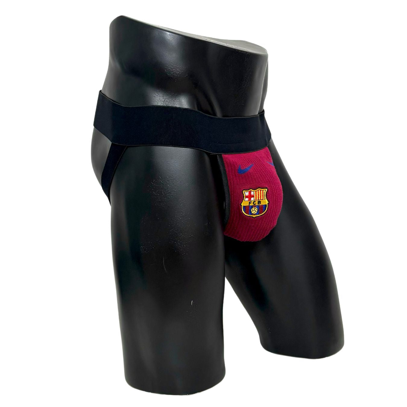 Nike Soccer Barcelona Burgundy Socks Jockstrap/Thong