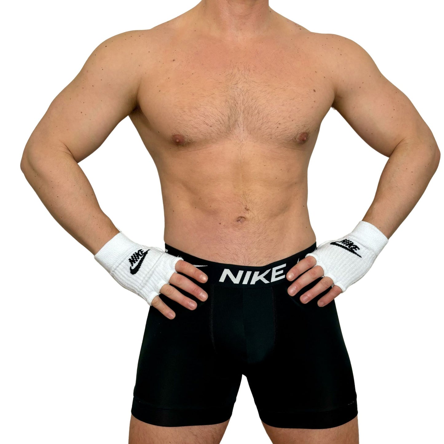 Nike Sport Short White Socks Gloves