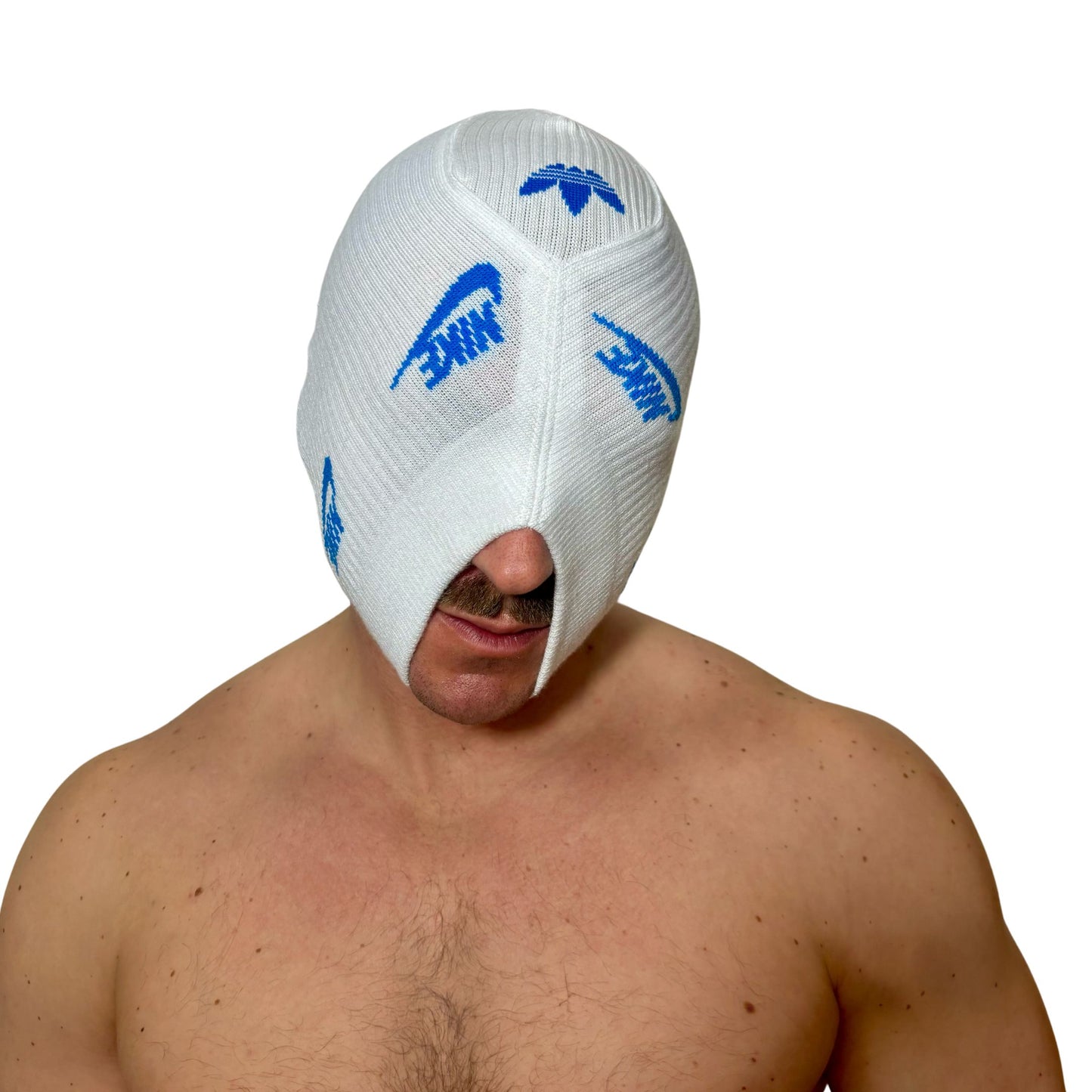 Adidas&Nike Fusion SOCKsucker Blue Logo Mask