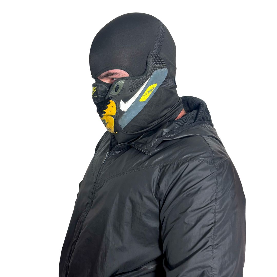 Air Max 90 Yellow Gray Mask