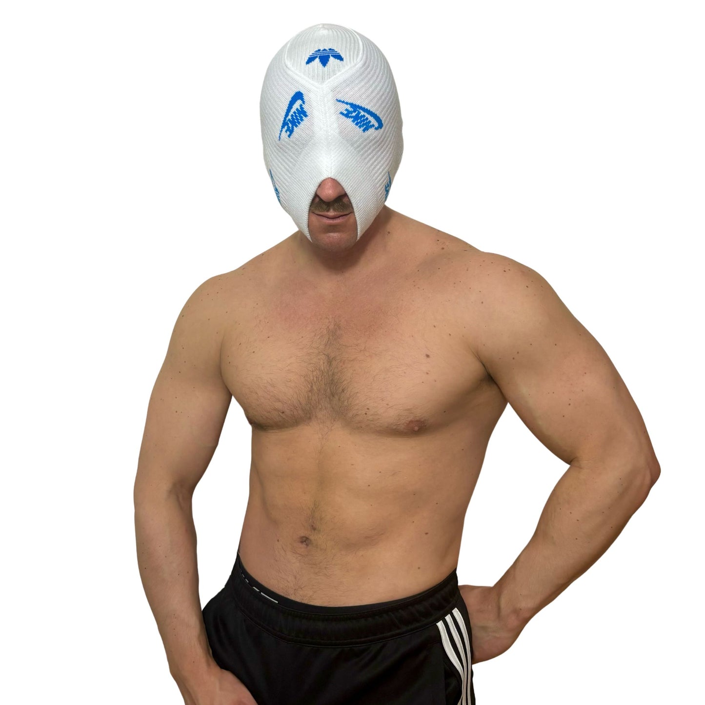 Adidas&Nike Fusion SOCKsucker Blue Logo Mask