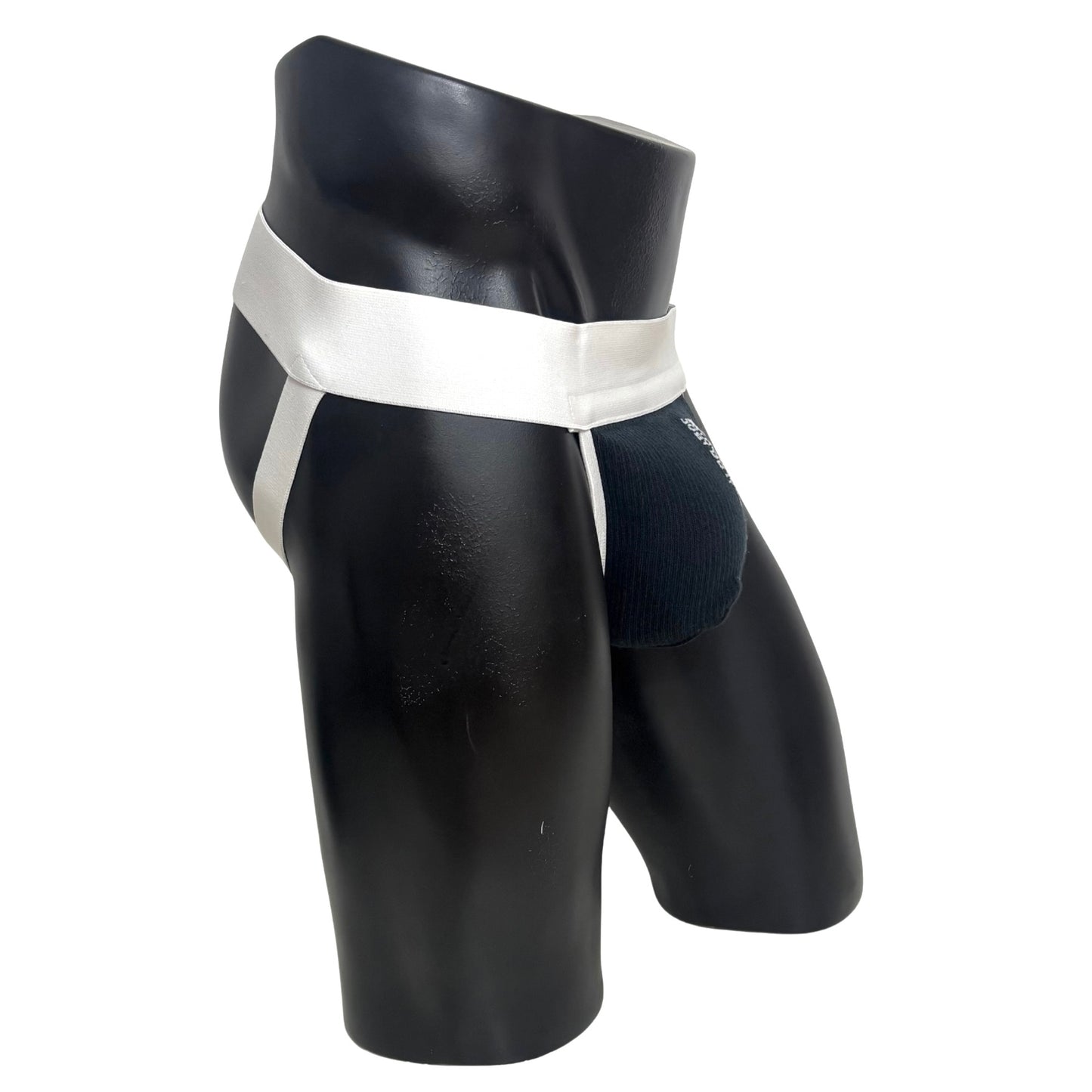 Nike Just Do It Side Logo Black Inverse Socks Jockstrap/Thong
