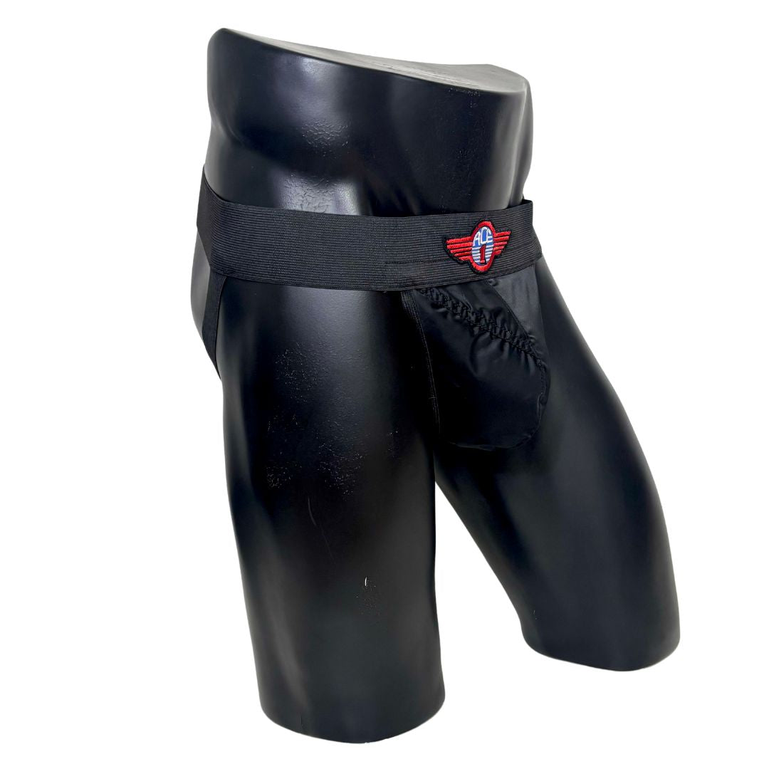 Alpha Industries Black ACE Emblem Jockstrap/Thong