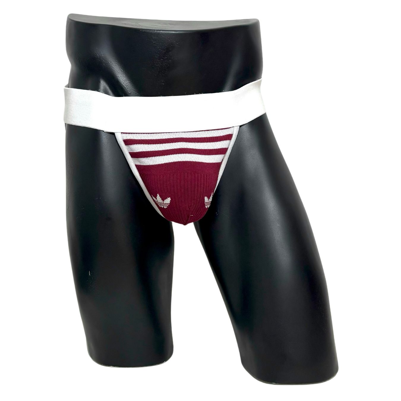 Adidas Originals Burgundy Socks Jockstrap/Thong