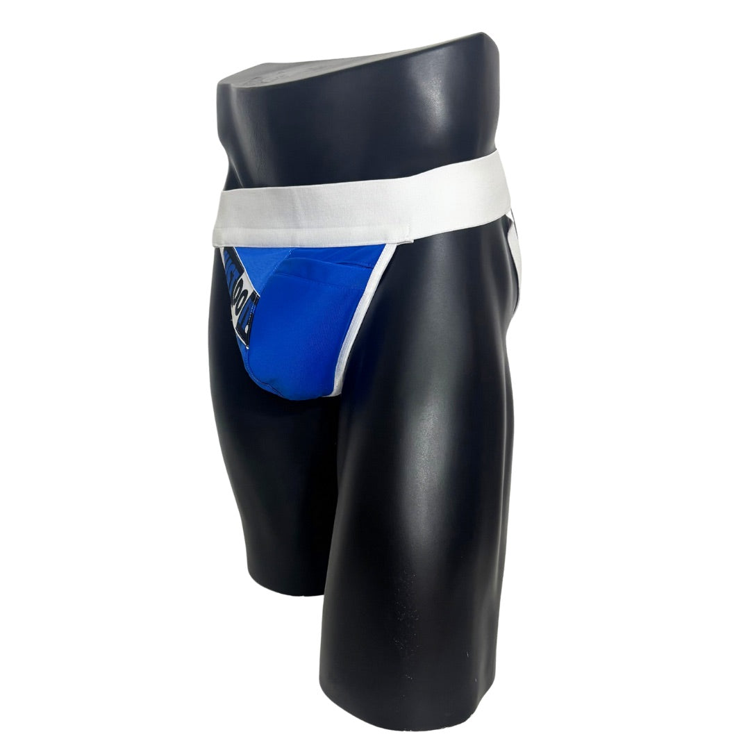 Nike Just Do It Blue Pocket Jockstrap/Thong