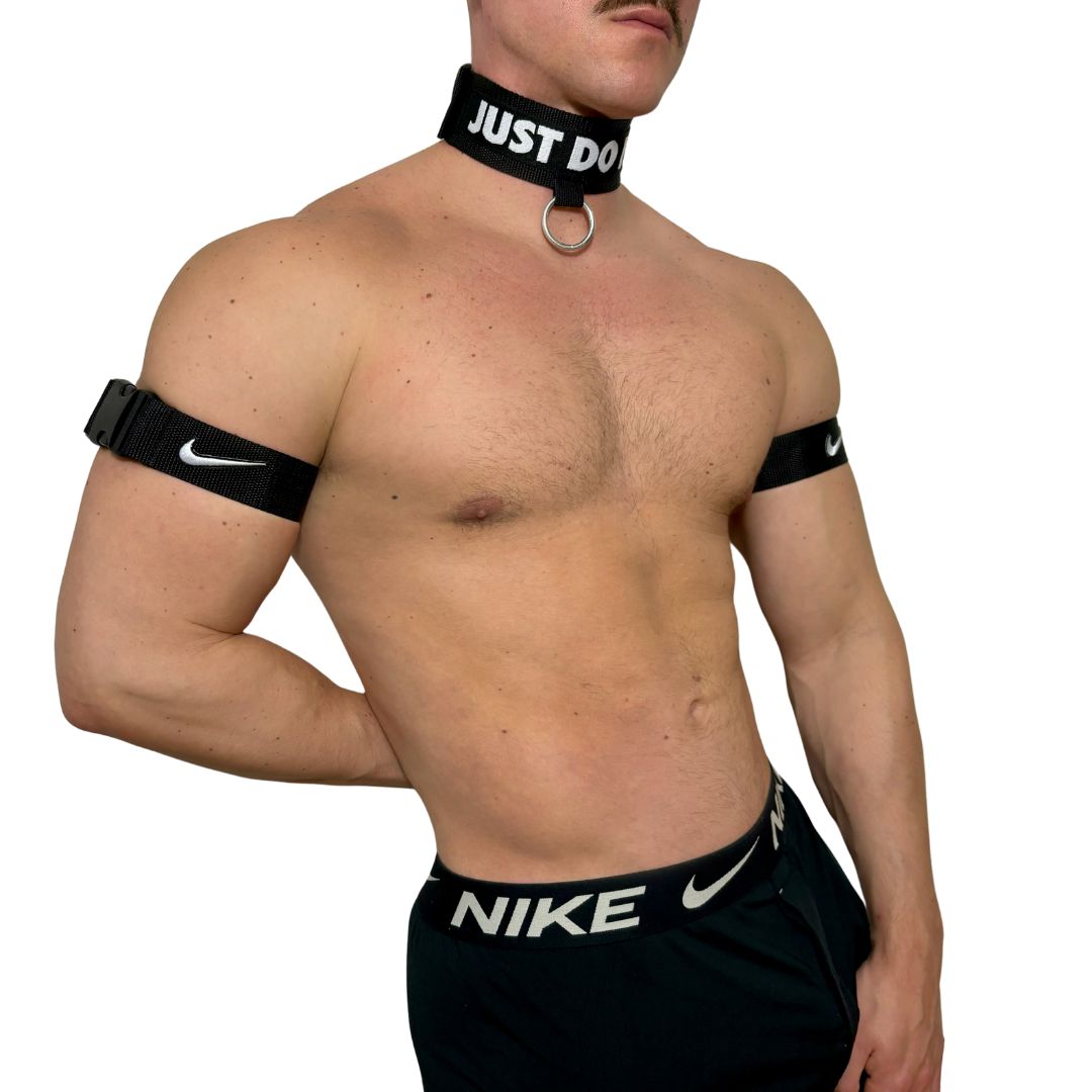 Nike Just Do It Choker and Arm Bands Set