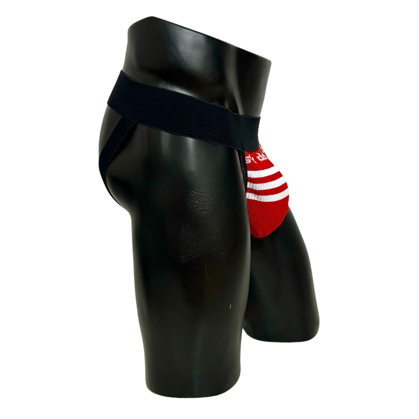 Adidas Originals Red Logo Socks Jockstrap/Thong