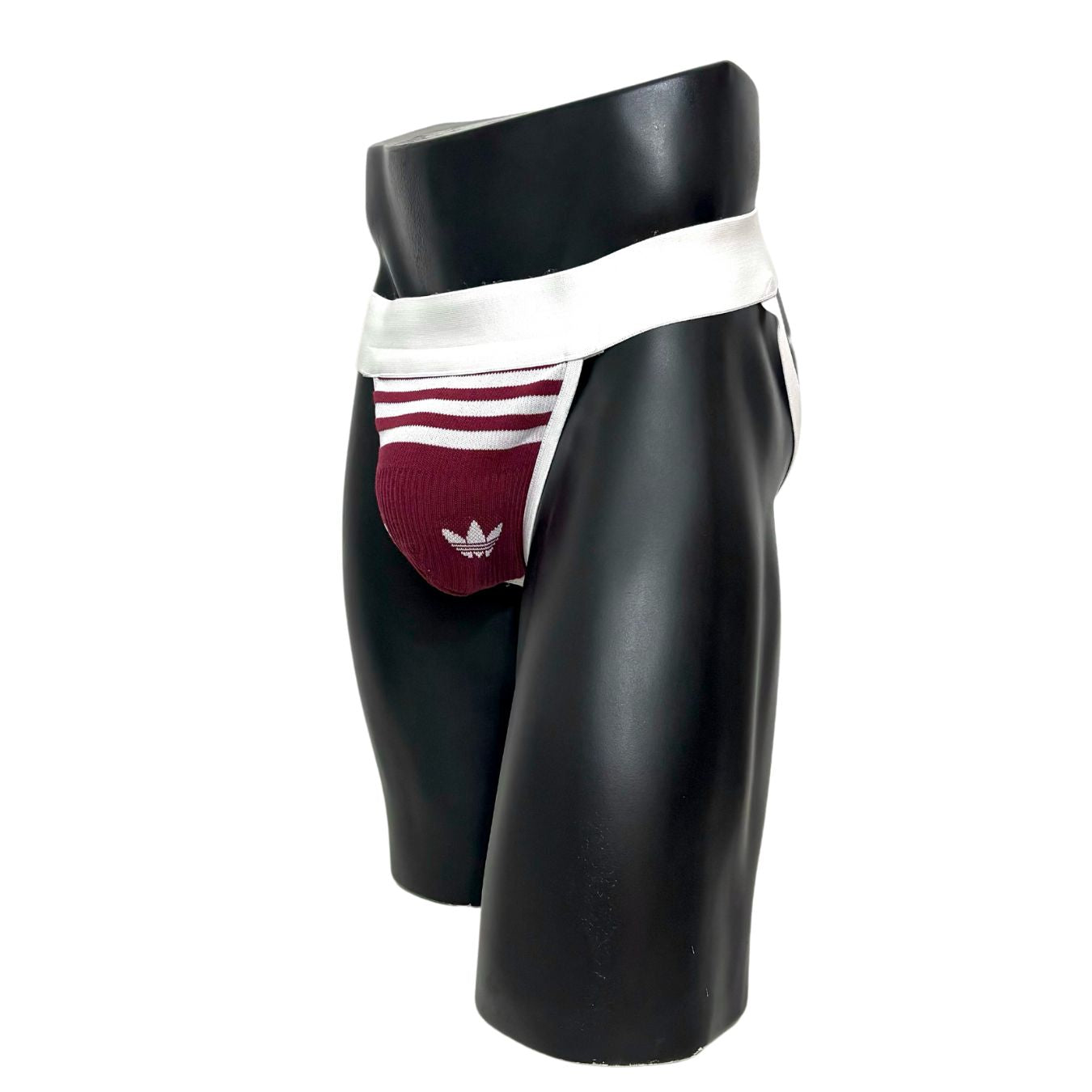 Adidas Originals Burgundy Socks Jockstrap/Thong