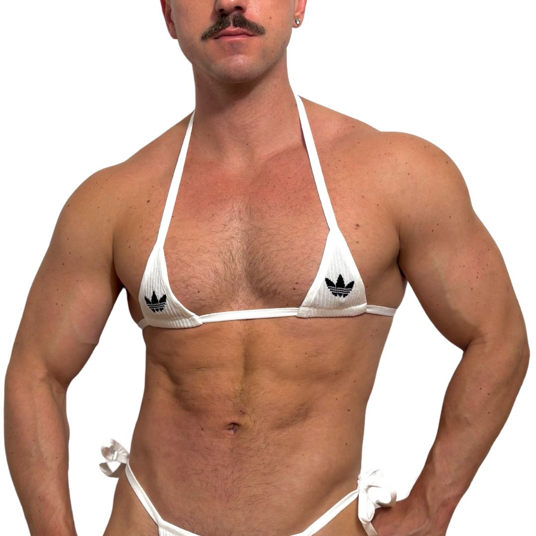 Adidas Originals White Bro Bra