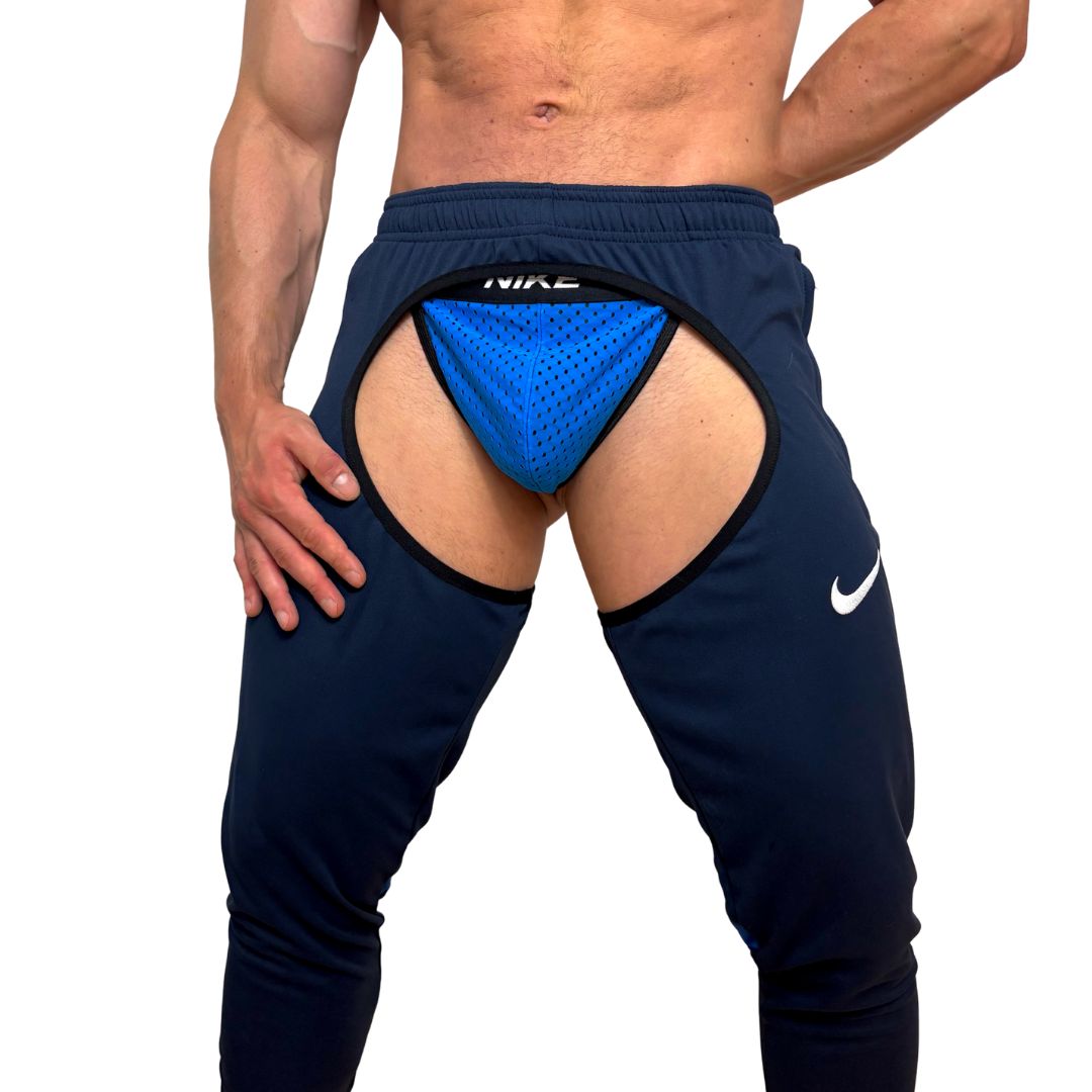 Nike Sport Black/Blue Chaps