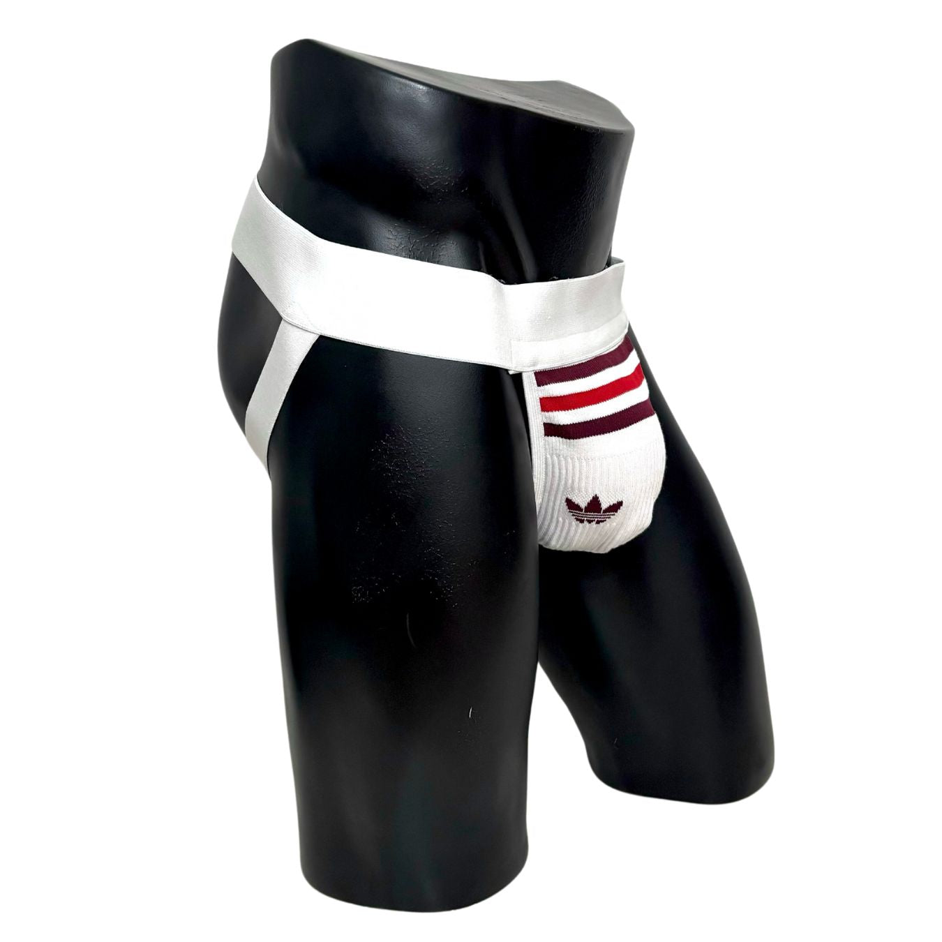 Adidas Originals Burgundy/Red Socks Jockstrap/Thong