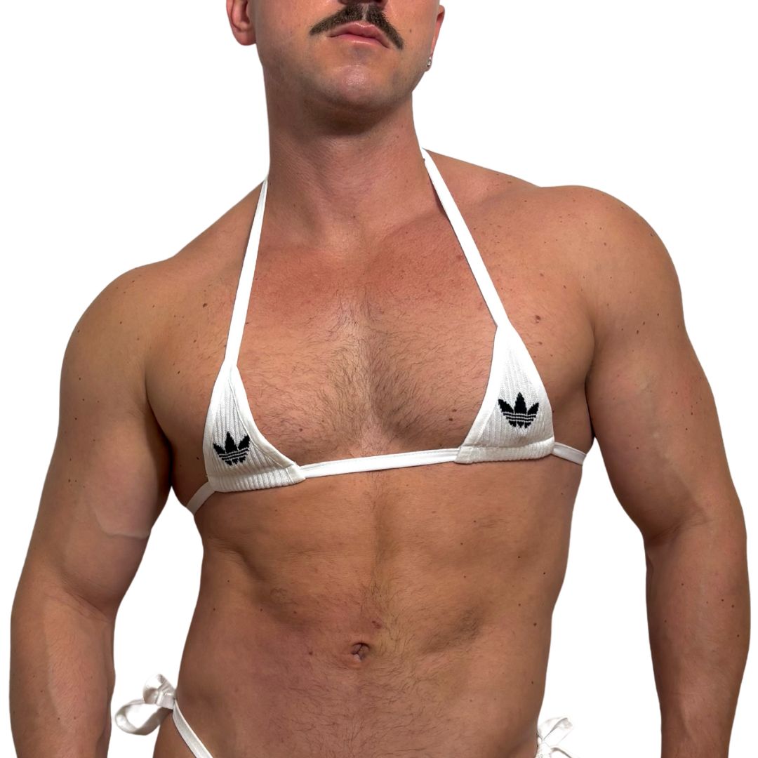 Adidas Originals White Bro Bra