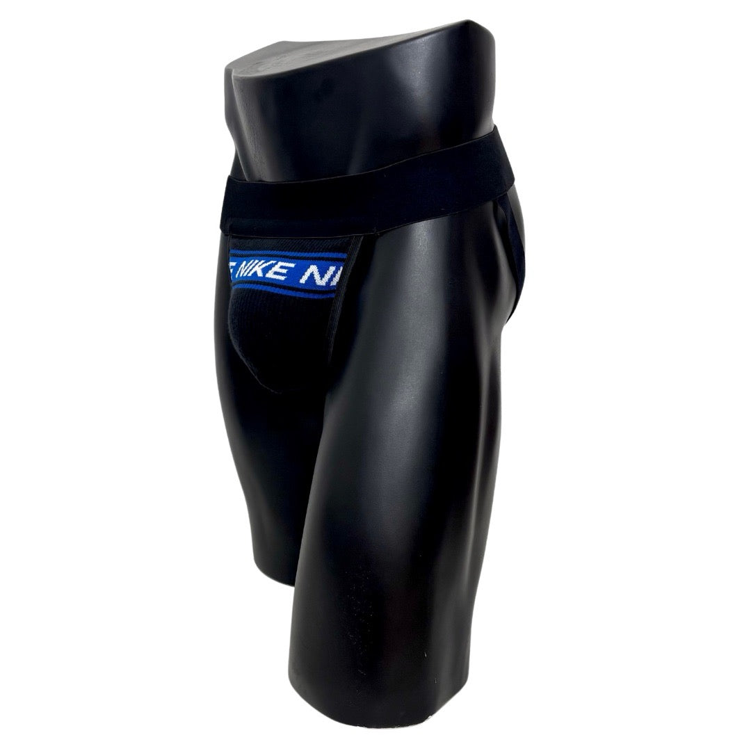 Nike Retro Blue/Black Socks Jockstrap/Thong