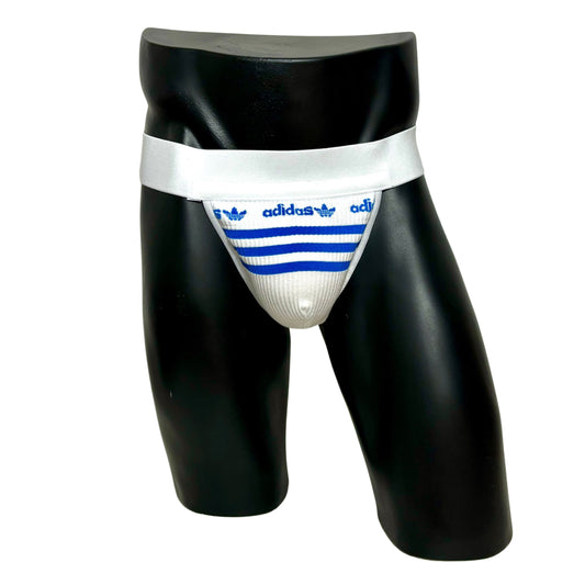 Adidas Originals Blue Logo Socks Jockstrap/Thong