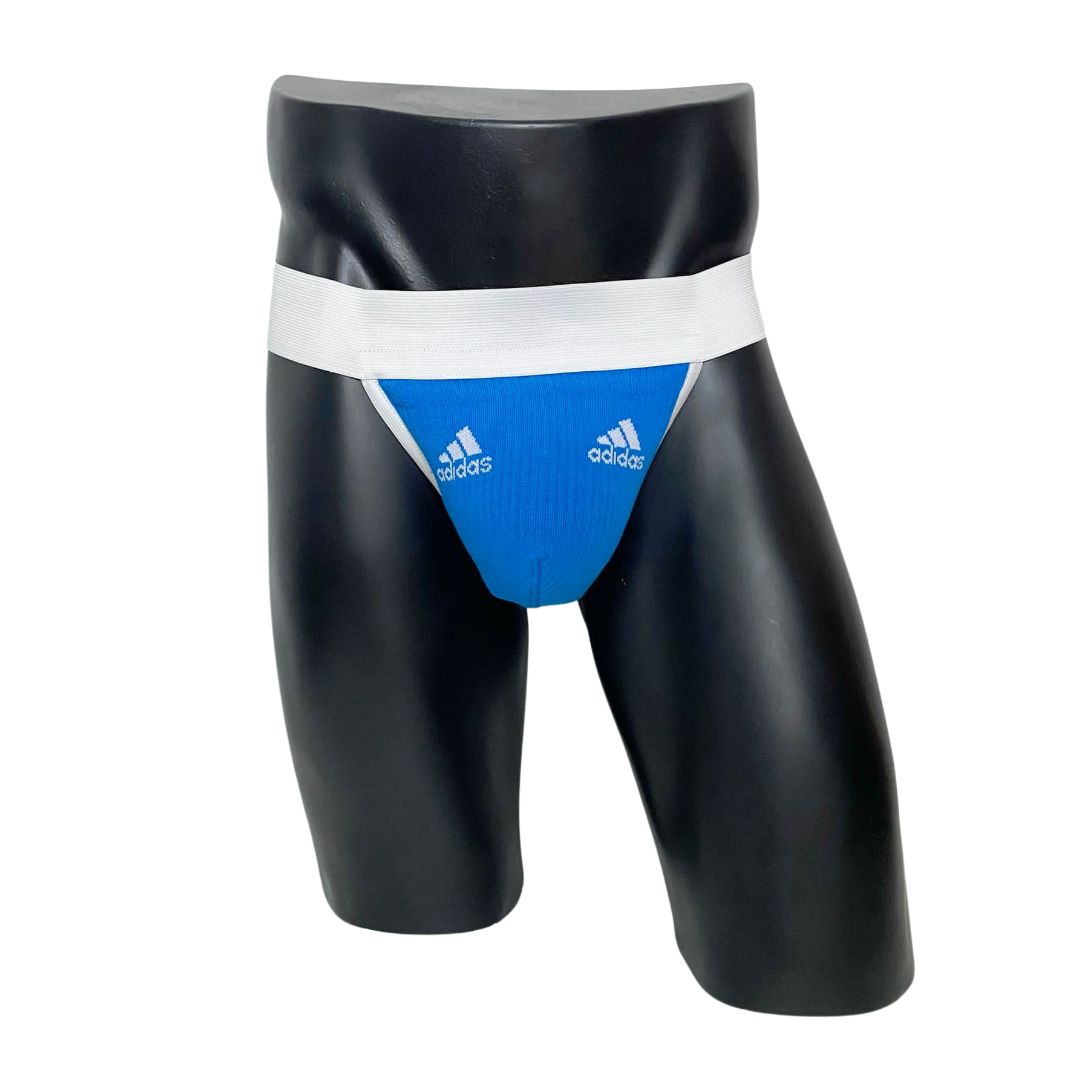 Adidas Socks Blue Jockstrap/Thong