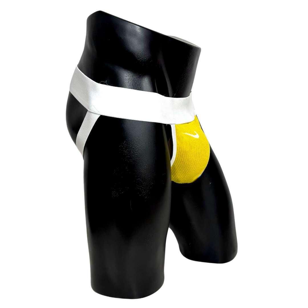 Nike Sport Socks Yellow Jockstrap/Thong
