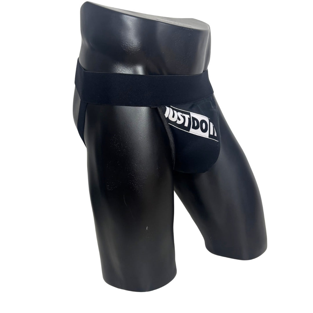Nike Just Do It Black Pocket Jockstrap/Thong