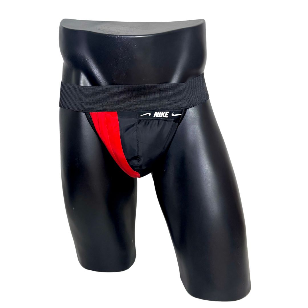 Nike Black & Red Pocket Jockstrap/Thong