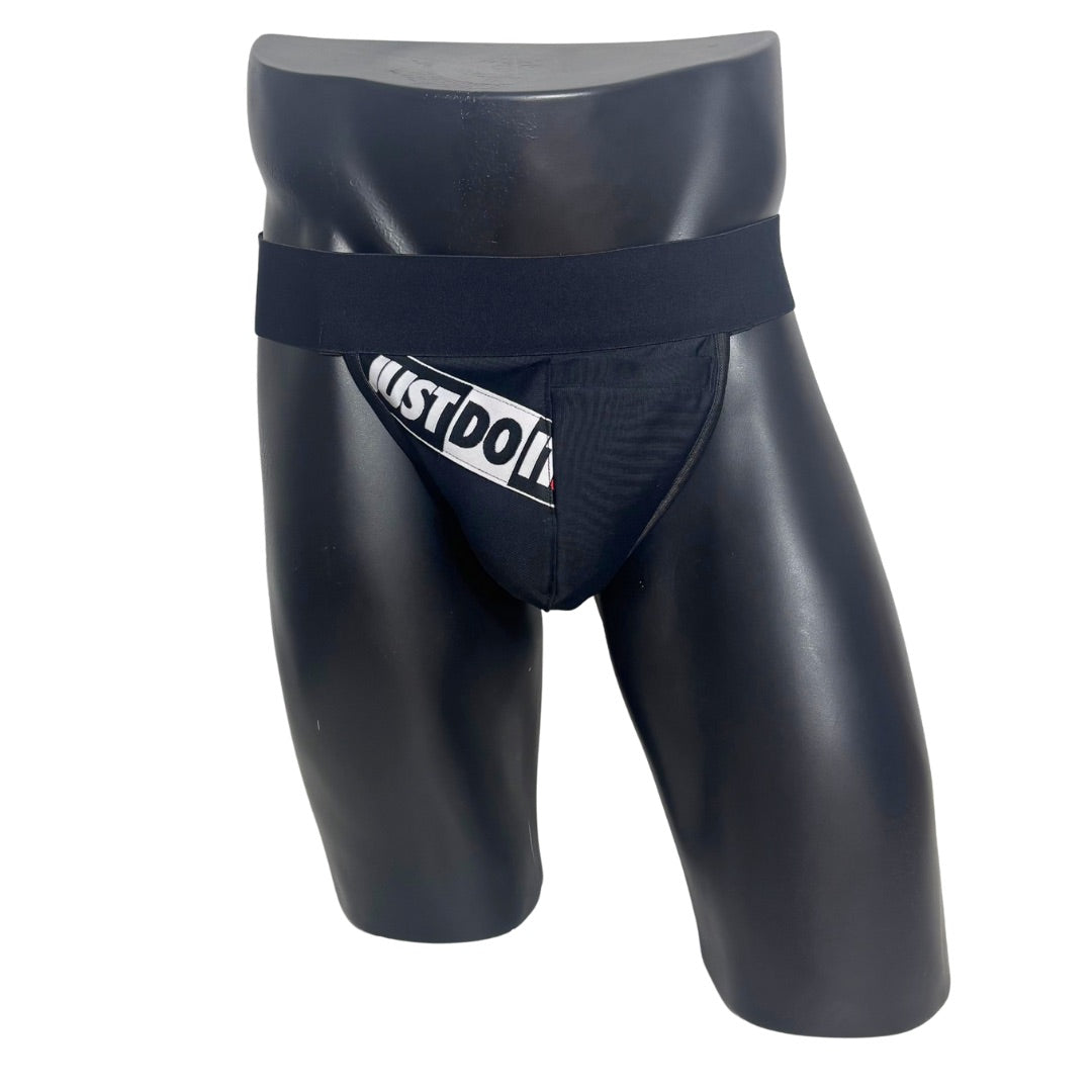Nike Just Do It Black Pocket Jockstrap/Thong