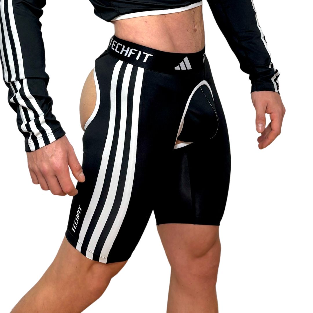Adidas Tech Fit Black Short Chaps
