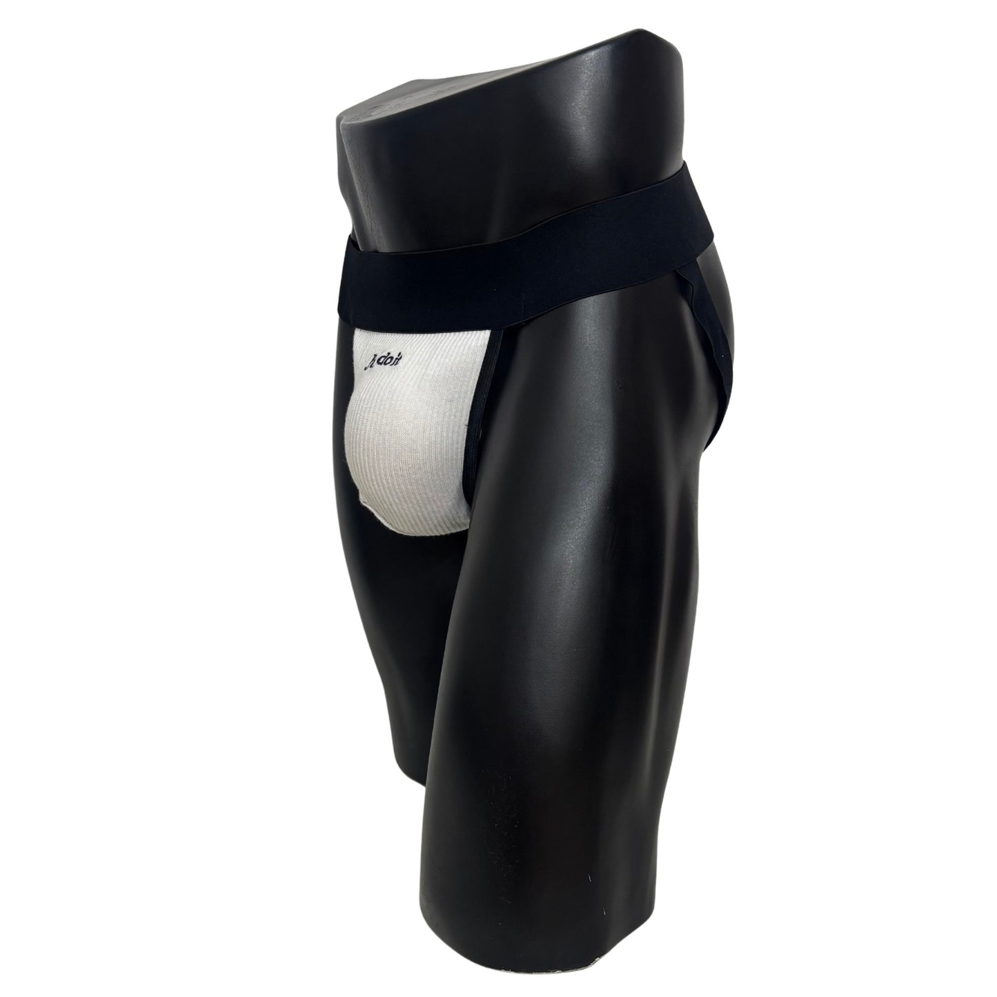 Nike Just Do It White Inverse Socks Jockstrap/Thong