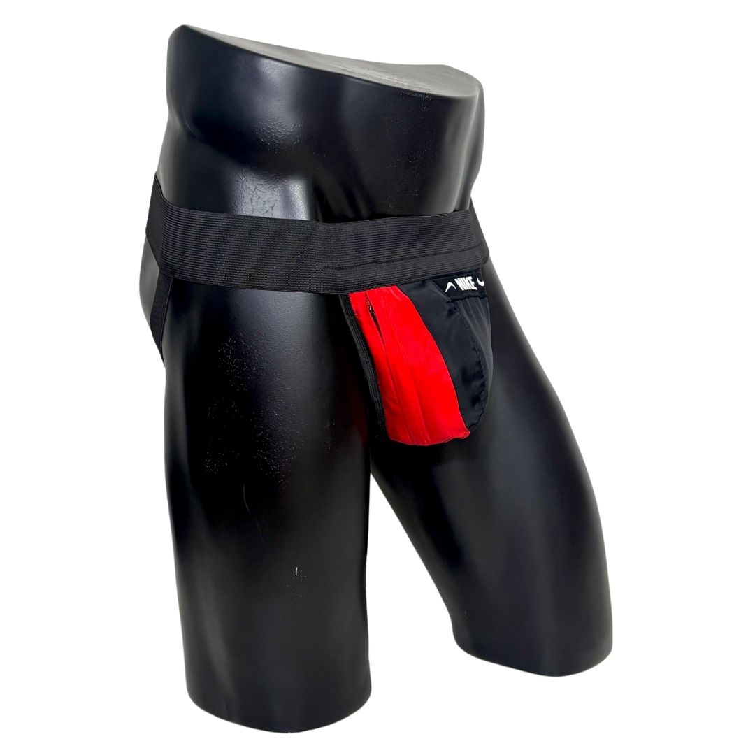 Nike Black & Red Pocket Jockstrap/Thong