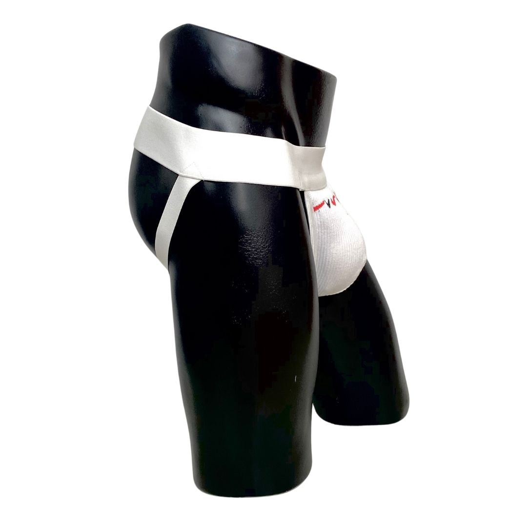 Nike Vintage Red/Black Swoosh Socks Jockstrap/Thong