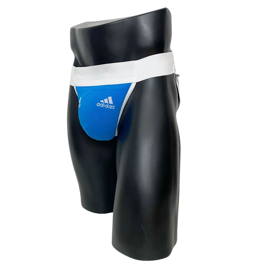 Adidas Socks Blue Jockstrap/Thong