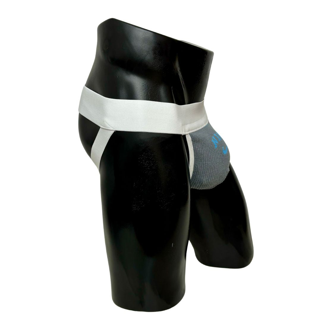 Nike Retro Electric Blue Logo Socks Jockstrap/Thong