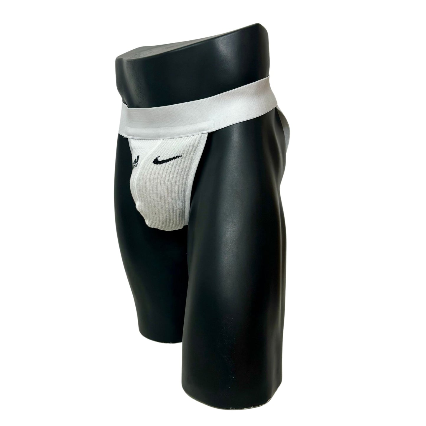 Adidas&Nike Fusion White Socks Jockstrap/Thong