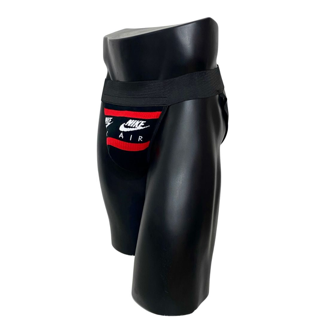 Nike Air Black/Red Socks Jockstrap/Thong