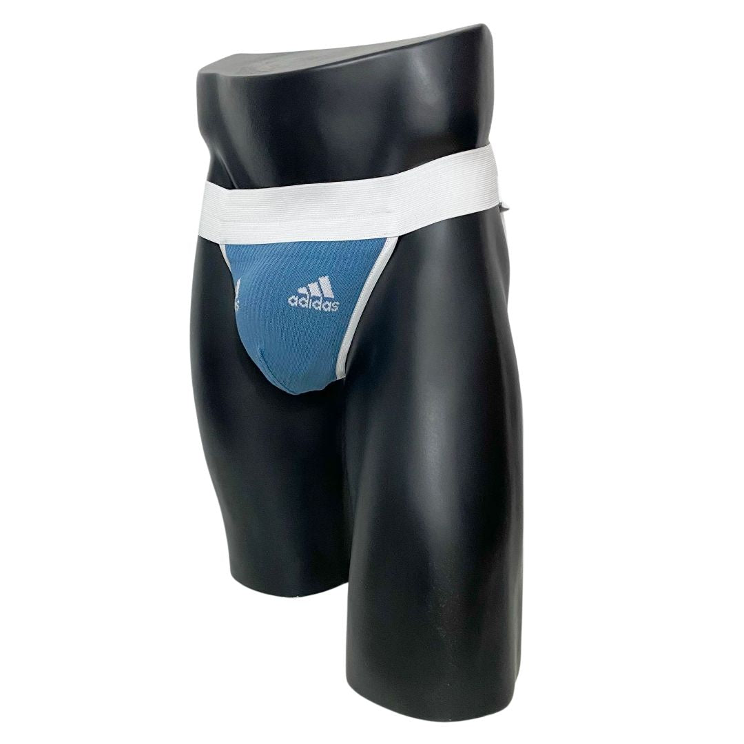 Adidas Socks Light Blue Jockstrap/Thong