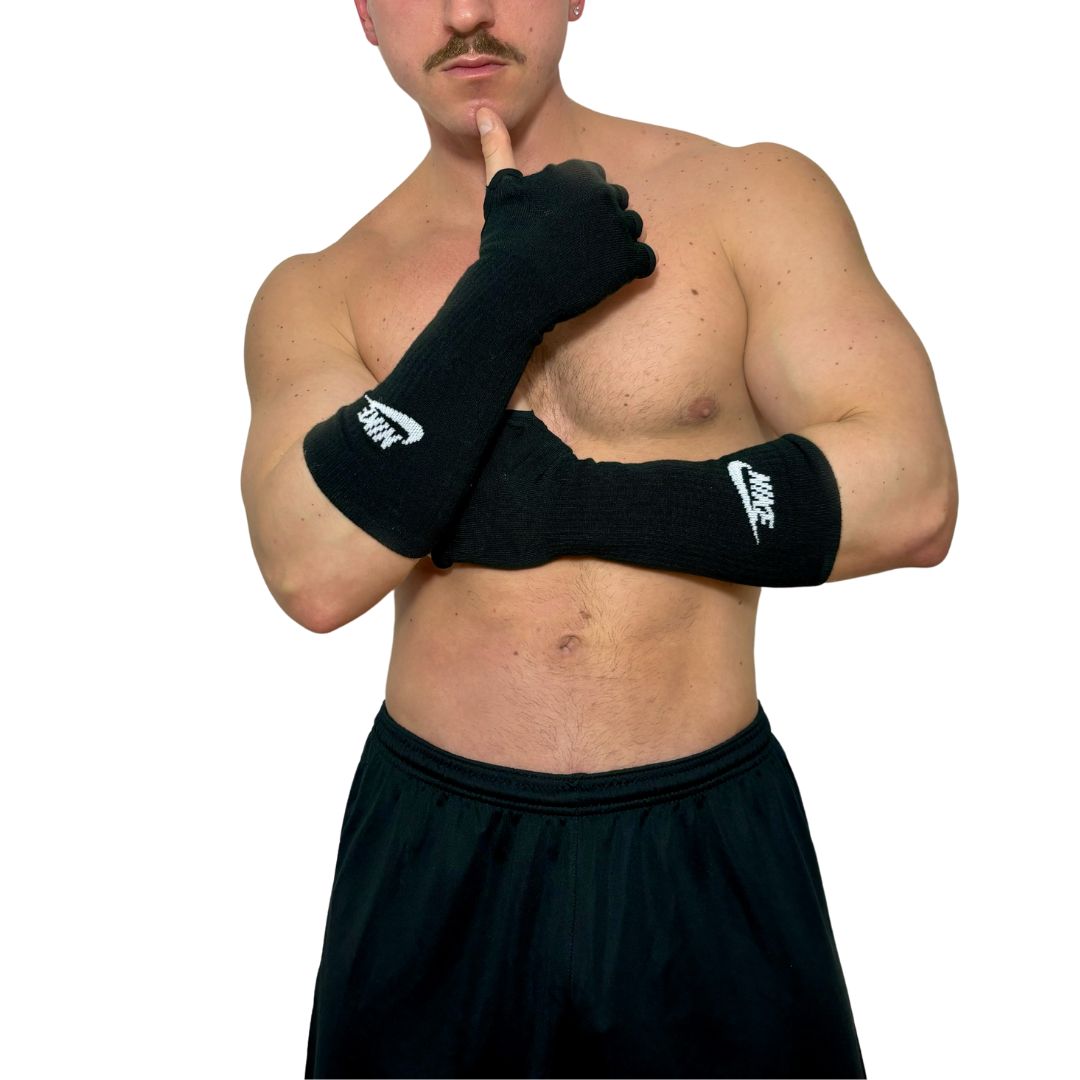 NIke Sport Black Socks Gloves