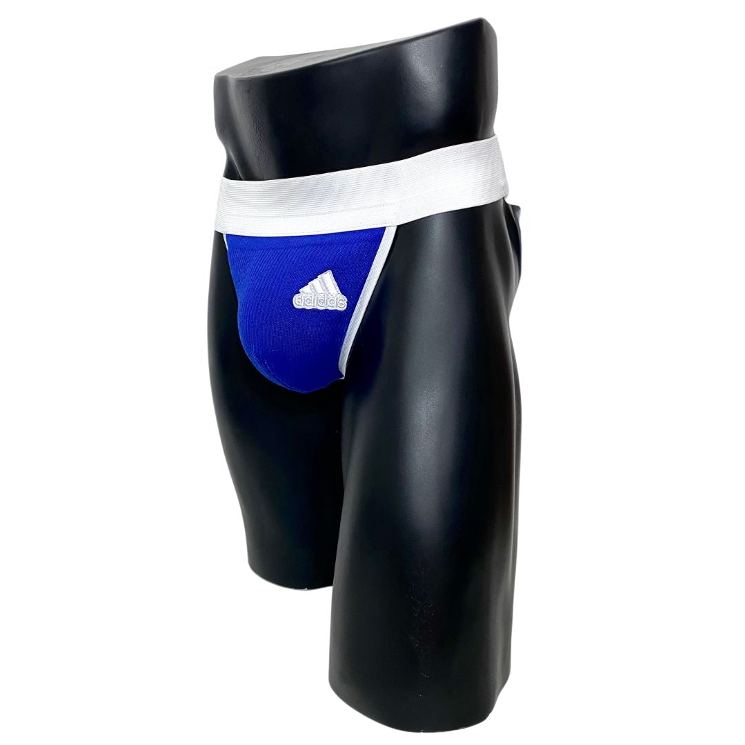 Adidas Sport Blue Socks Jockstrap/Thong