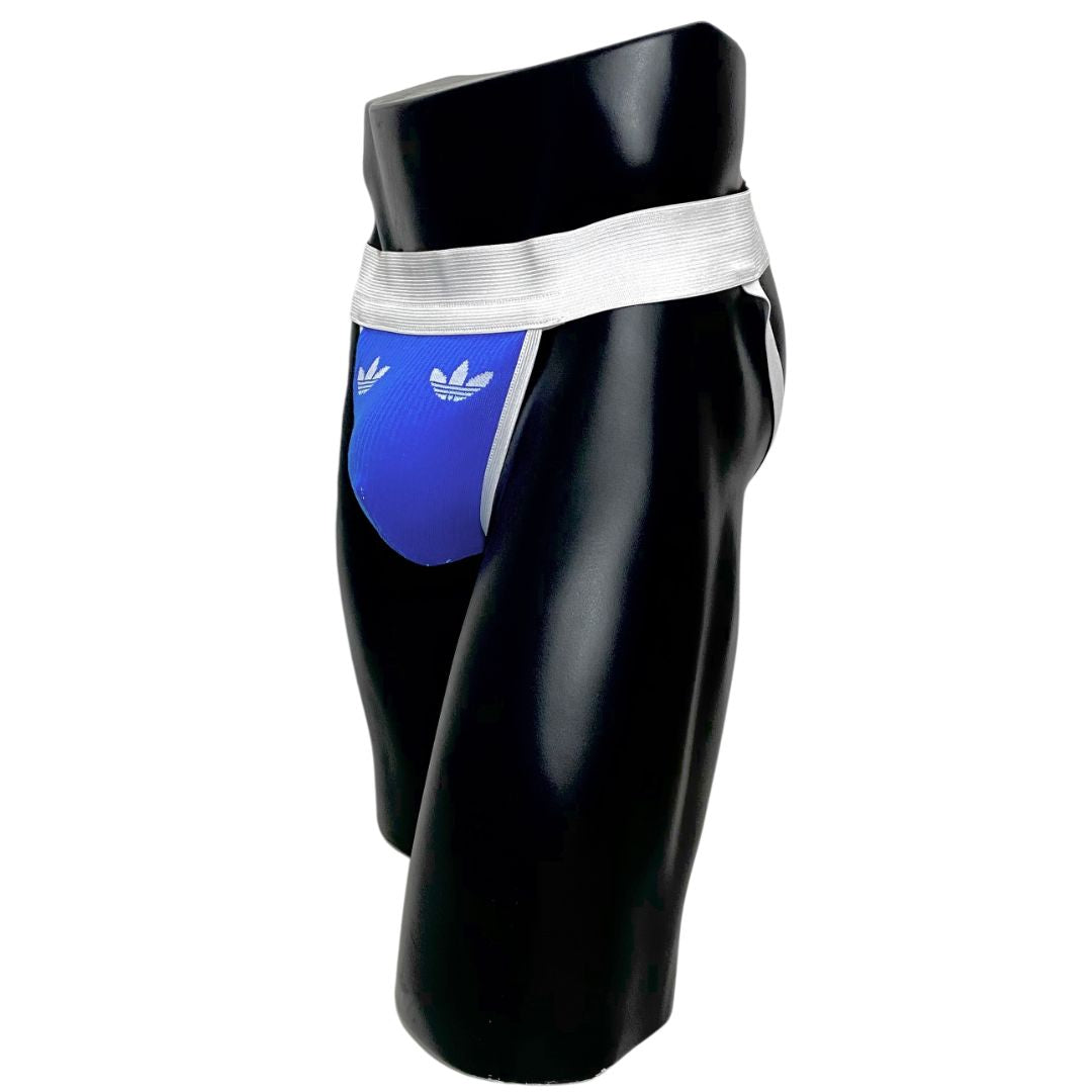 Adidas Logo Dark Blue Socks Jockstrap/Thong