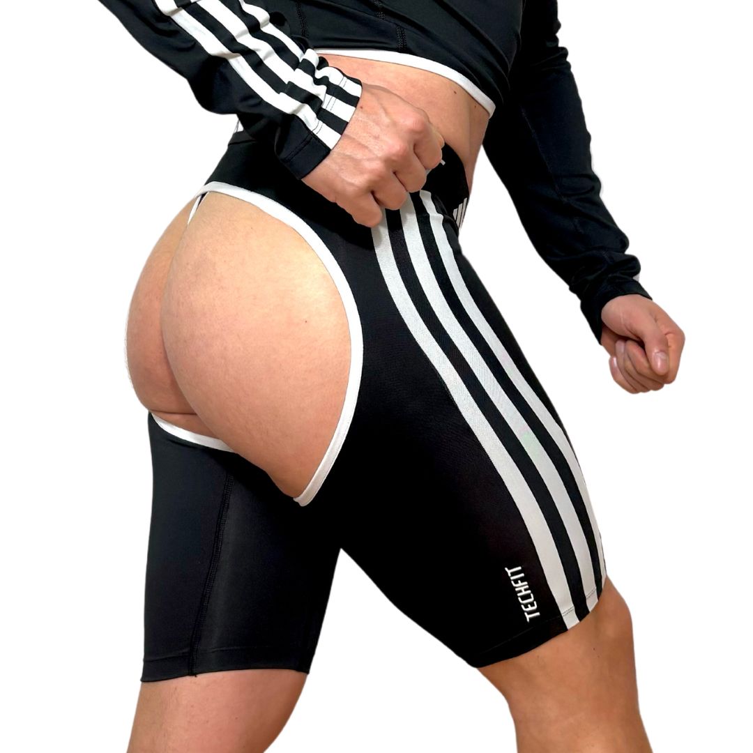 Adidas Tech Fit Black Short Chaps