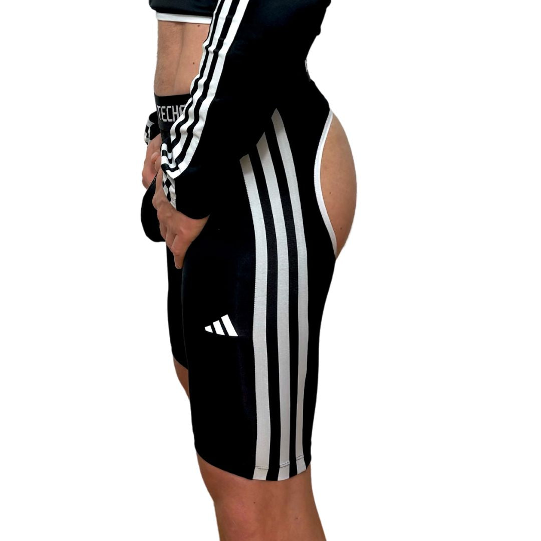 Adidas Tech Fit Black Short Chaps