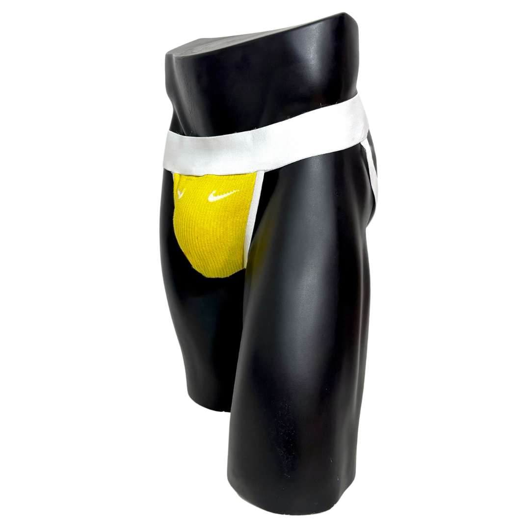 Nike Sport Socks Yellow Jockstrap/Thong
