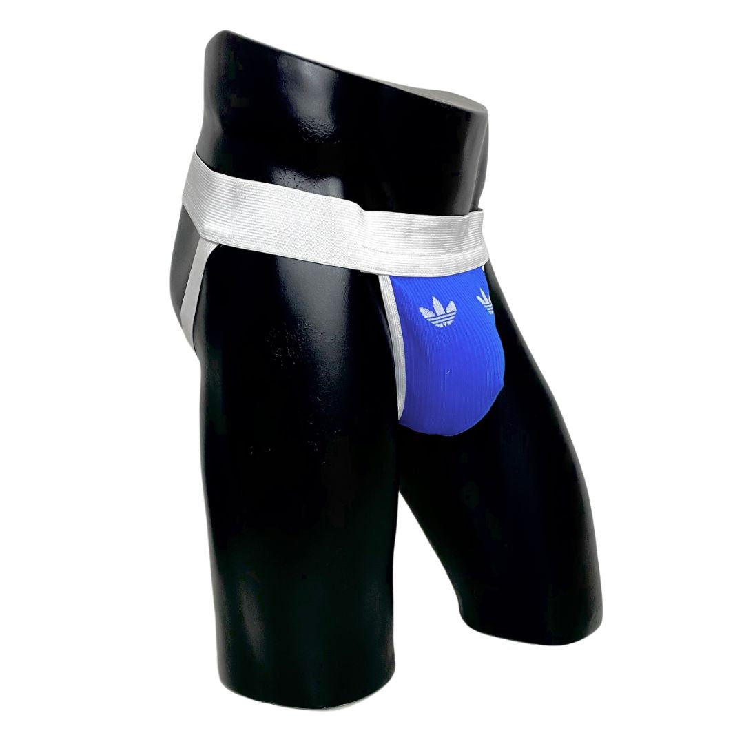 Adidas Logo Dark Blue Socks Jockstrap/Thong