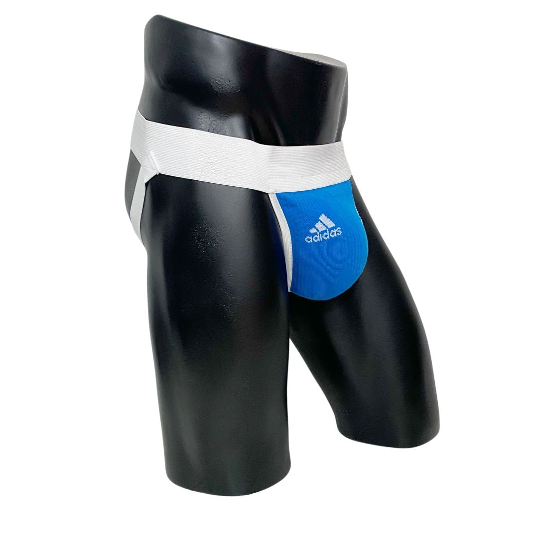 Adidas Socks Blue Jockstrap/Thong