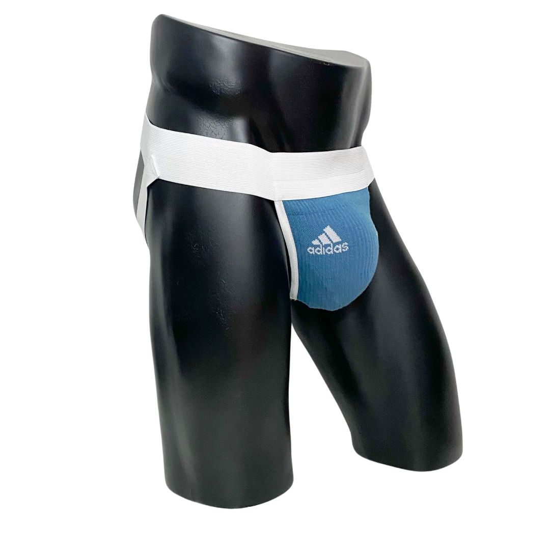 Adidas Socks Light Blue Jockstrap/Thong