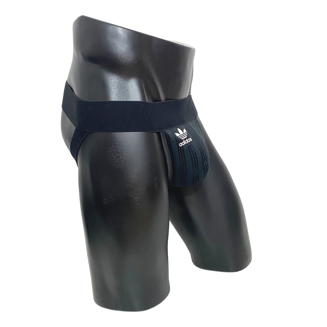 Adidas Originals Black Jockstrap/Thong