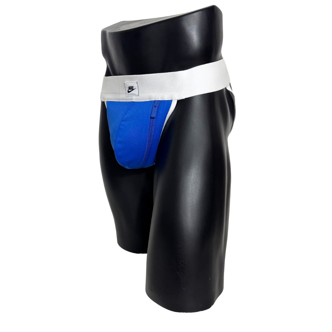 Nike Blue Pocket Jockstrap/Thong