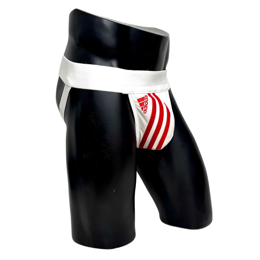 Adidas Sport Chile 62 White/Red Jockstrap/Thong